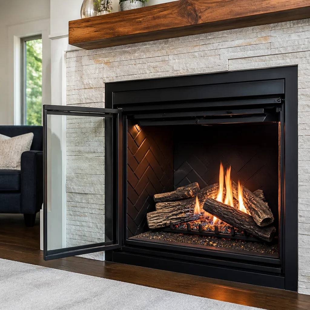 Gas fireplace service